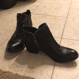 Luck Brand Black Booties